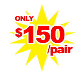 Only $150/pair